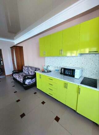 Гостиница Кавказ Ольгинка Номер-студия с видом на море-5