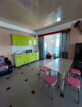 Гостиница Кавказ Ольгинка Номер-студия с видом на море-4